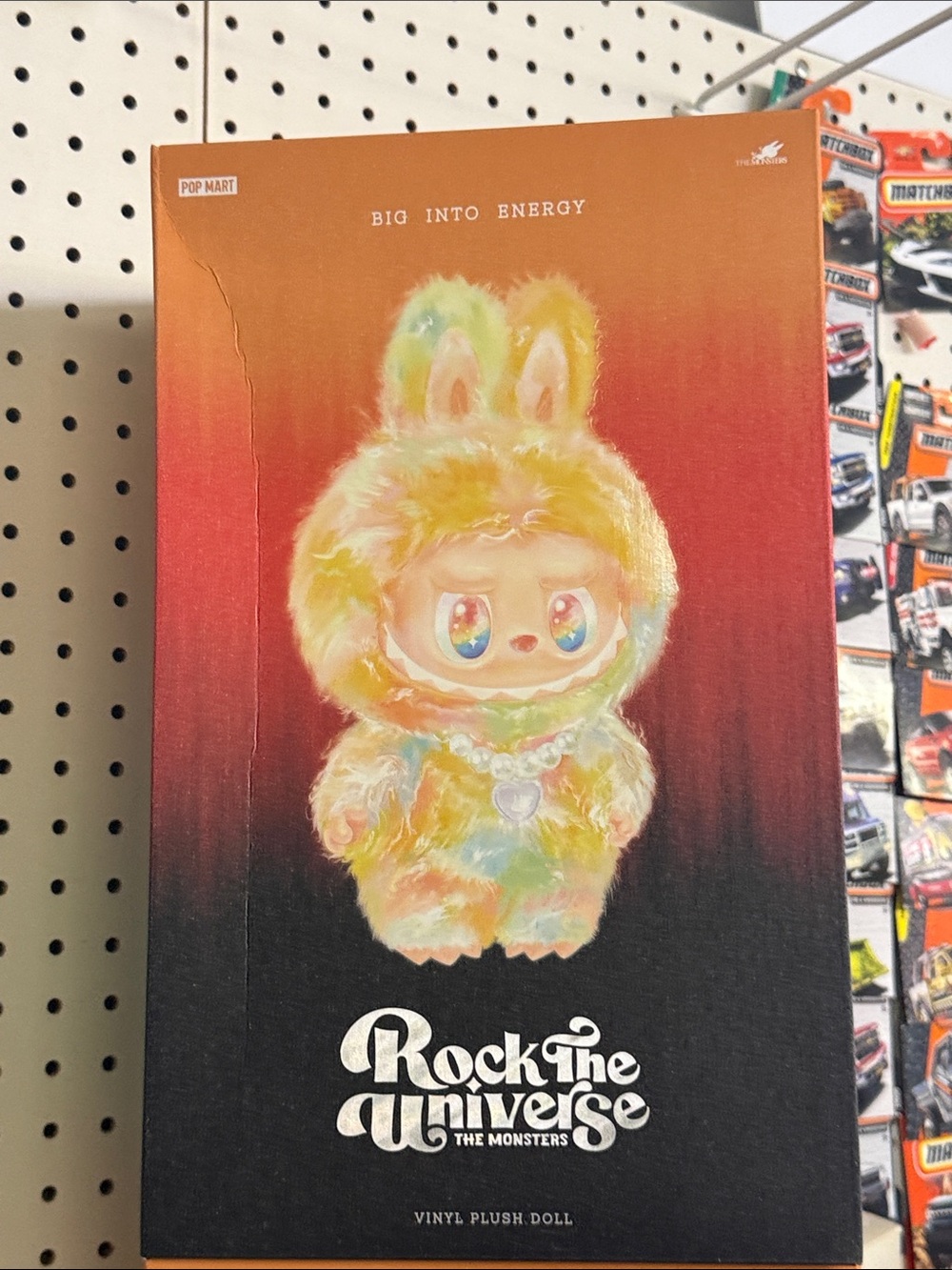 Pop Mart Rock The Universe Rainbow Vinyl Plush Doll - Multicolor